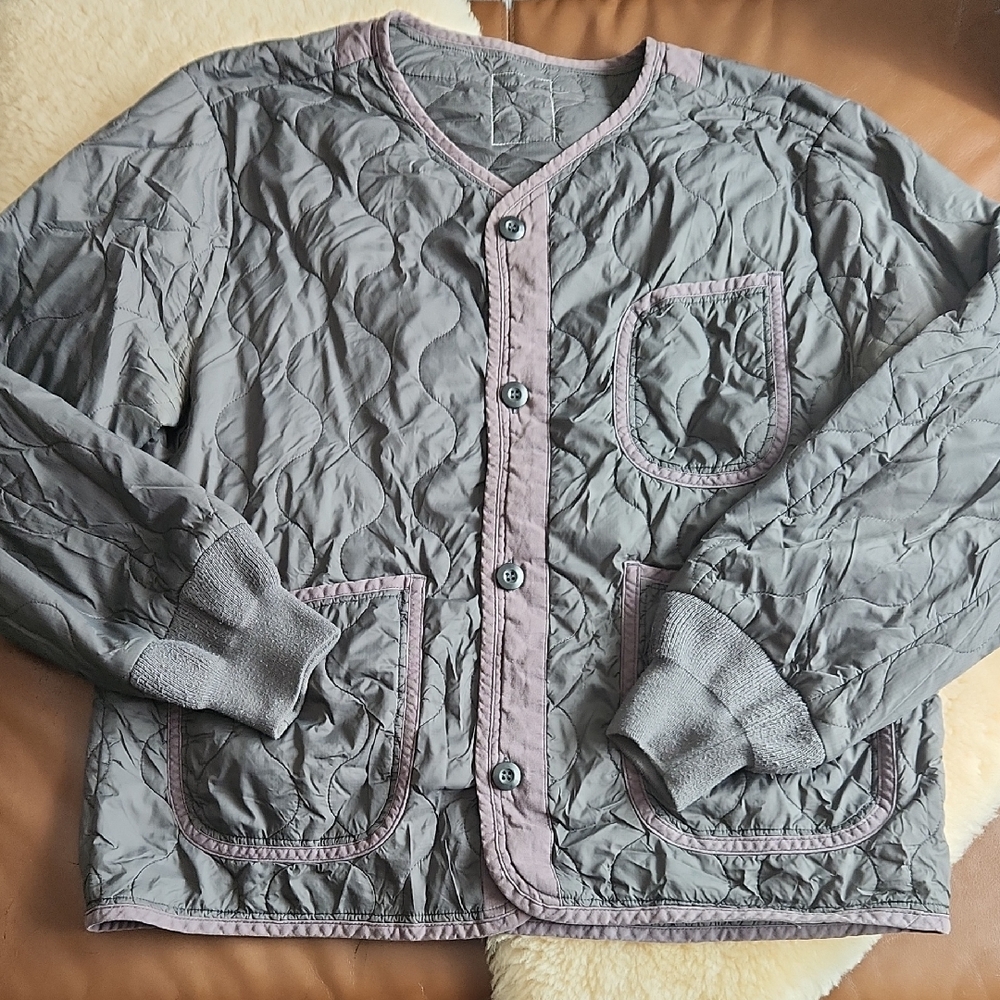 Taylor Stitch X Alpha Industries Collab Modular Quilted M51 Liner Jacket